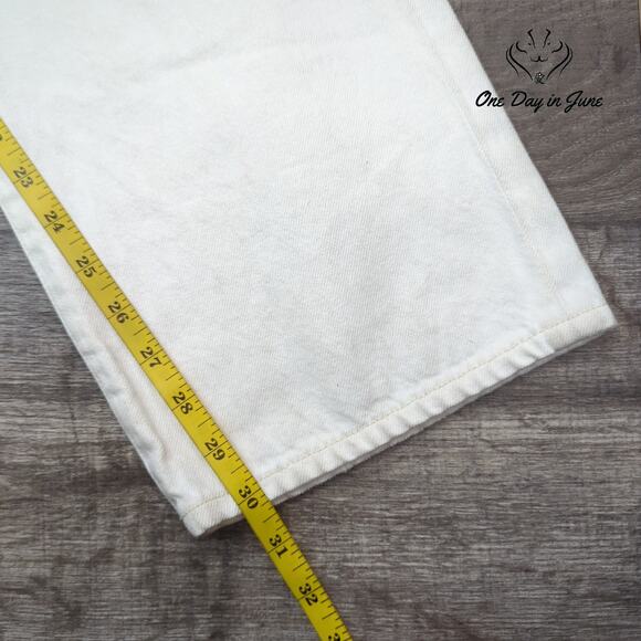 Goldsign Straight Leg Button Fly Jeans Size 31 (12) - Picture 5 of 6